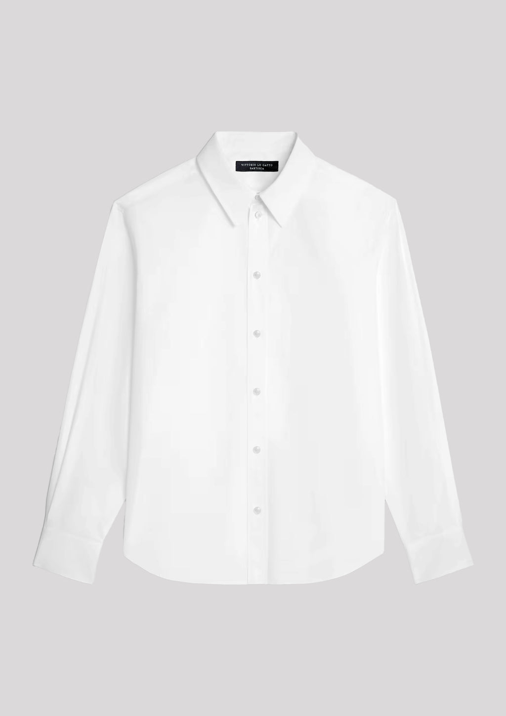 Camicia Classica Popeline Bianca