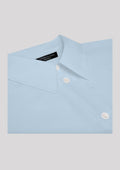 Camicia Classica Popeline Azzurra