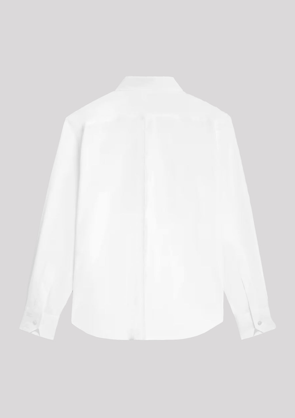 Camicia Classica Popeline Bianca