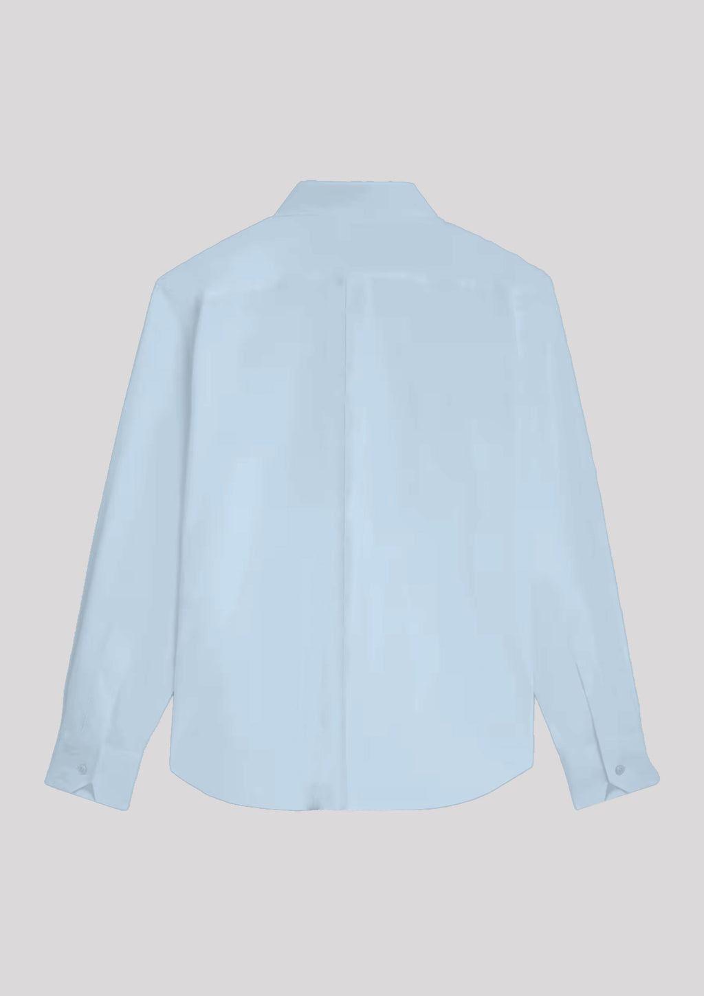 Camicia Classica Popeline Azzurra