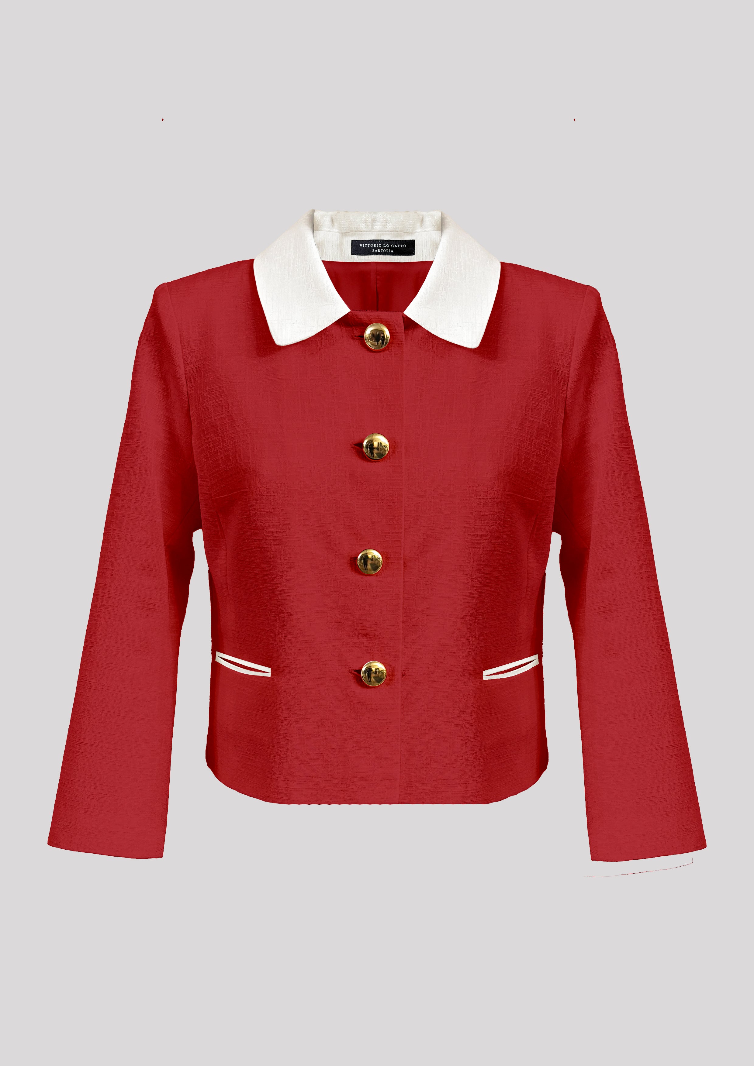 Giacca con collo a camicia